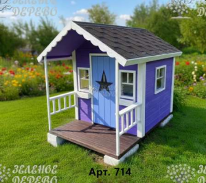Домик для маленькой принцессы с терраской