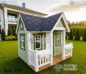 Домик для ребенка уличный деревянный 