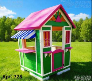 деревянный домик для детей